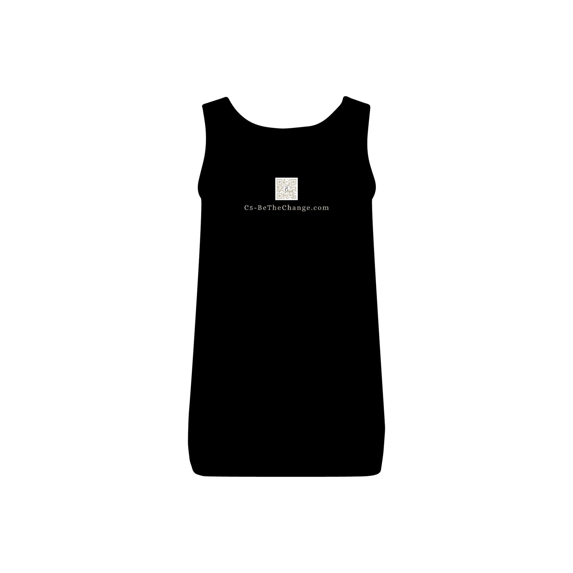 Women's Long Ribbed Tank - Forgiveness, Understanding, Compassion, Kindness