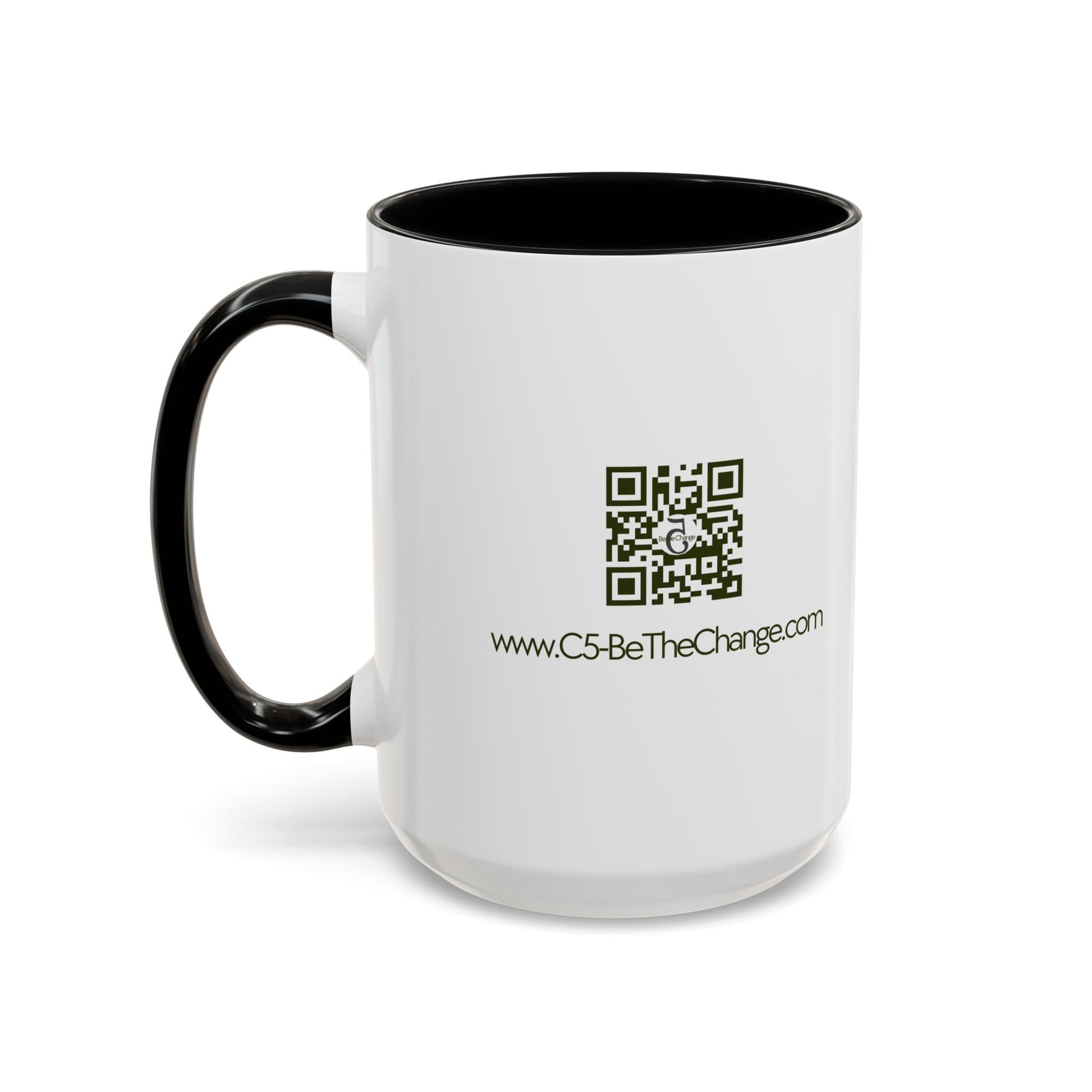 Tall Coffee Mug - Forgiveness, Understanding, Compassion, Kindness - 15oz