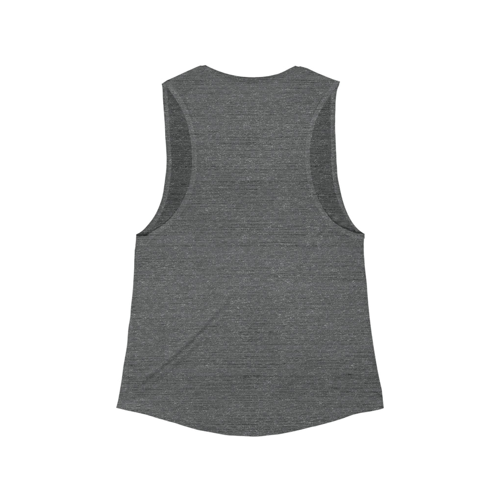 Inspirational Women's Flowy Muscle Tank - Forgiveness Understanding Compassion Kindness