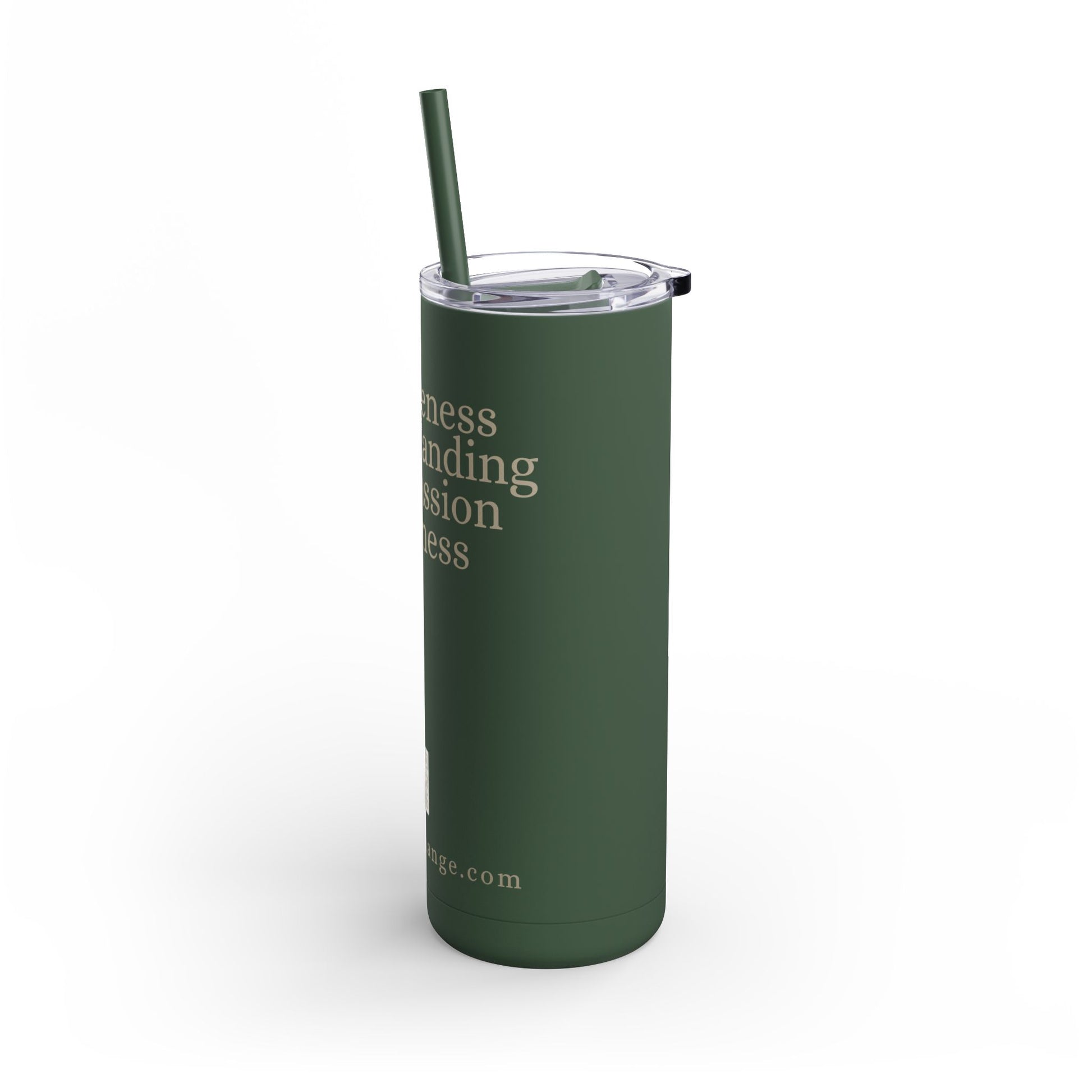 20oz Matte Tumbler - Forgiveness, Understanding, Compassion, Kindness
