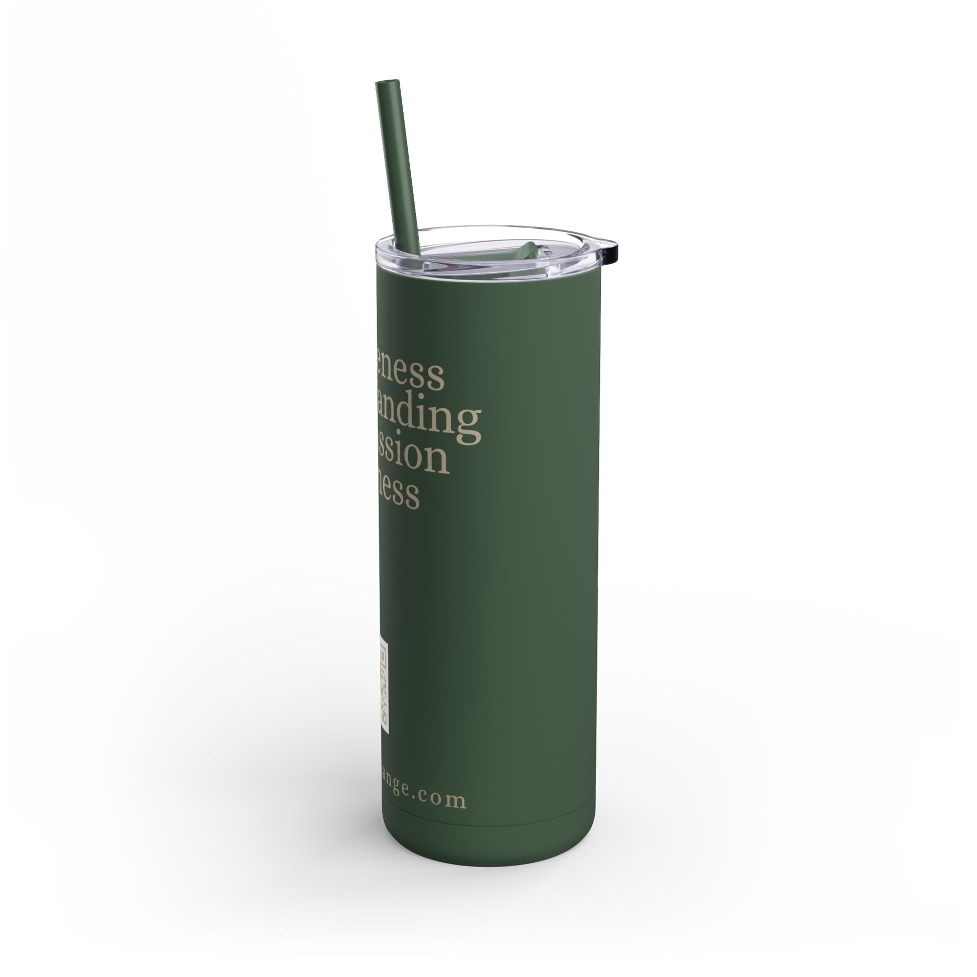 20oz Matte Tumbler - Forgiveness, Understanding, Compassion, Kindness