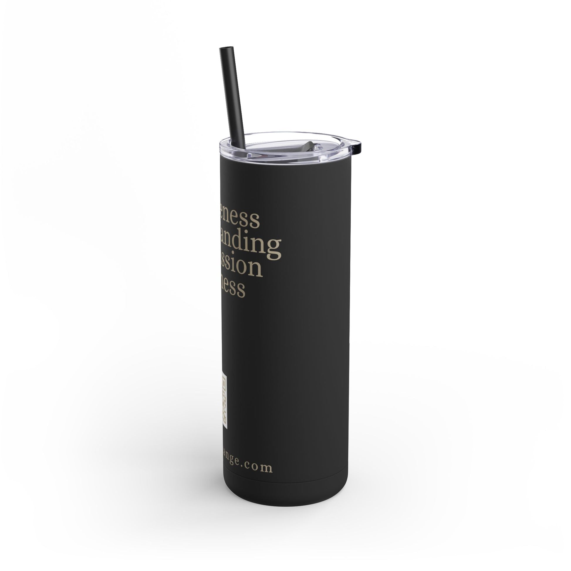 20oz Matte Tumbler - Forgiveness, Understanding, Compassion, Kindness