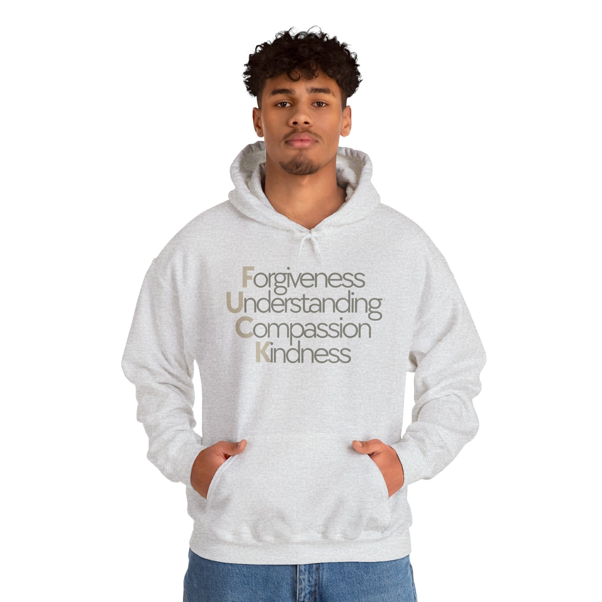 Unisex Inspirational Sweatshirt || Forgiveness Understanding Compassion Kindness